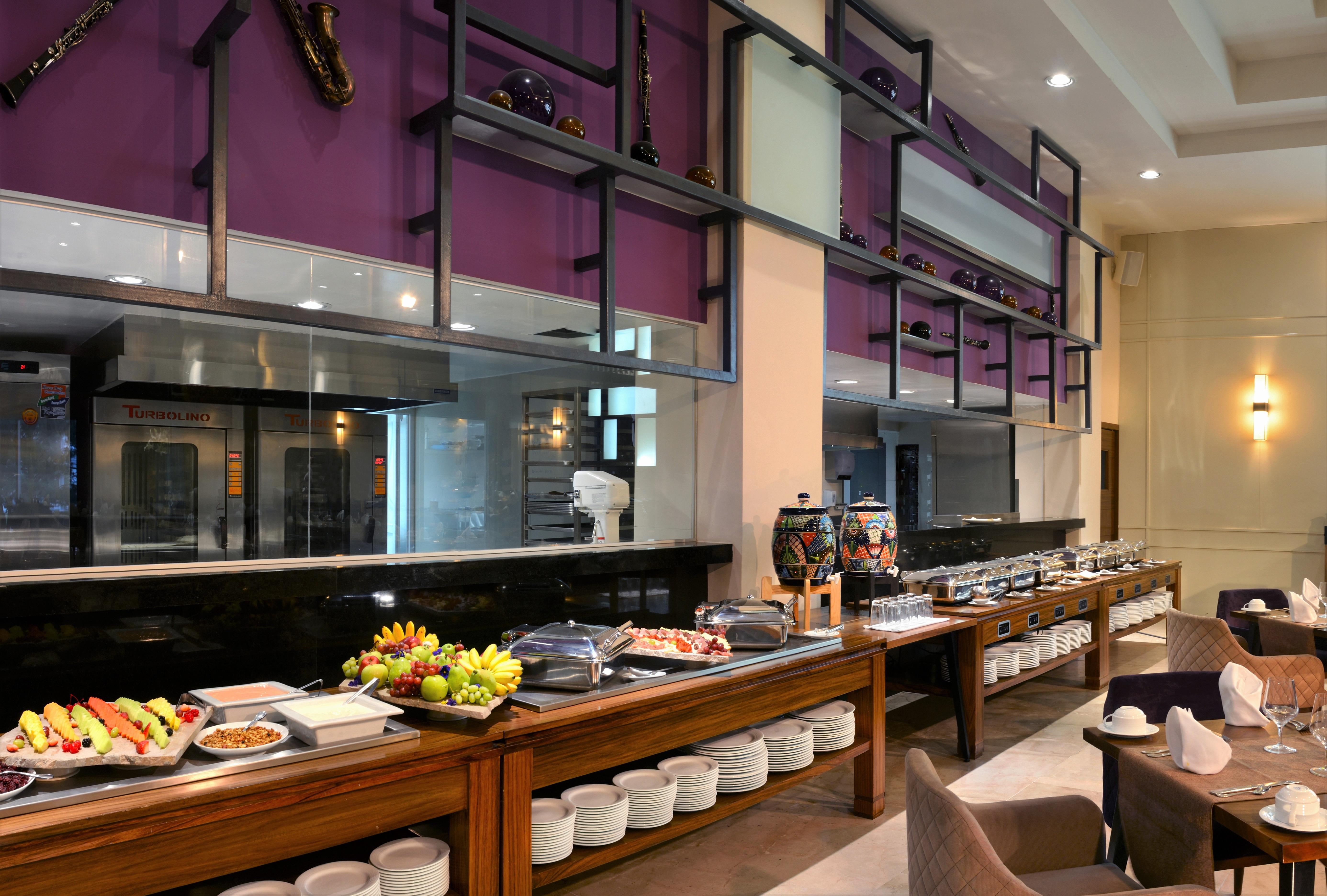 瓜达拉哈拉硬石酒店 萨波潘 外观 照片 The buffet at the hotel
